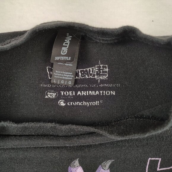 Dragon Ball Z Beerus Black Graphic T Shirt Sz L - Picture 4 of 9